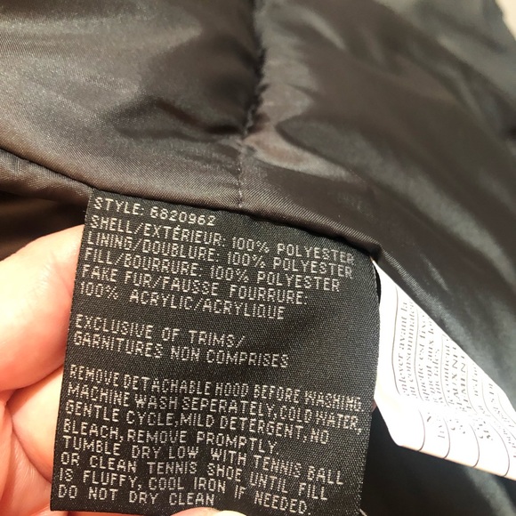 NWT Liz Claiborne Winter Coat Gunmetal Grey - Picture 15 of 16